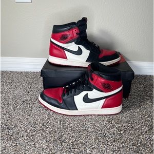 Jordan Retro 1’s Bred Toe